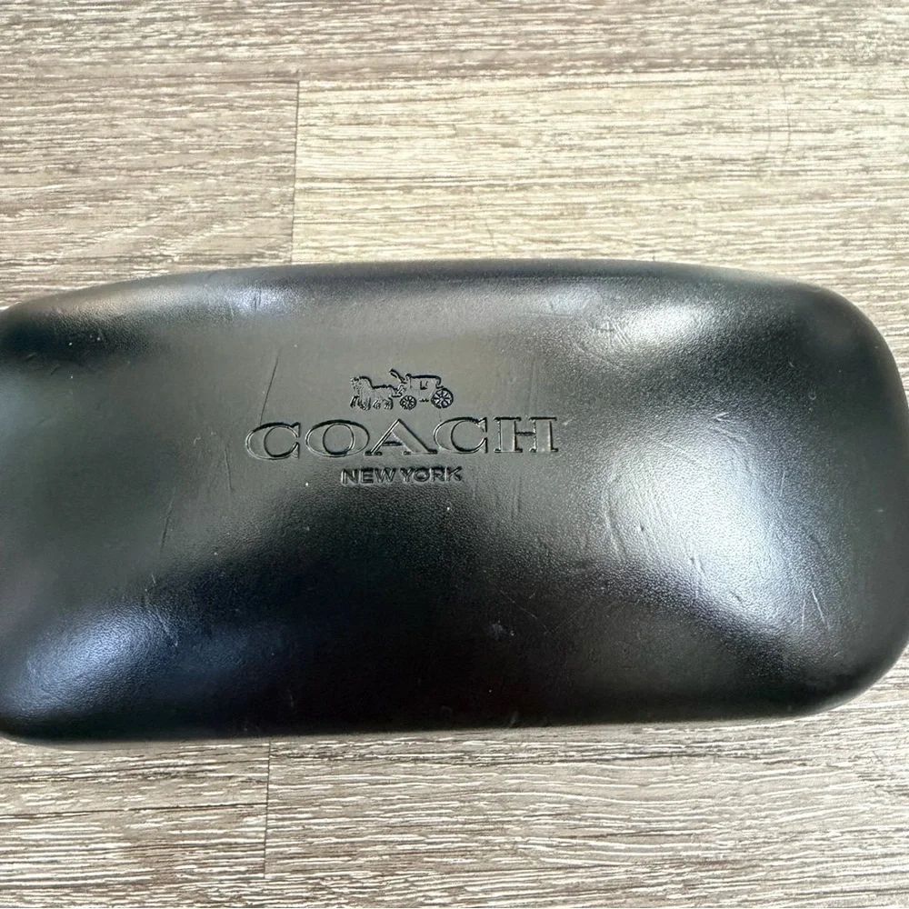 Coach Black Eyeglasses Case